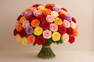 buchet 101 trandafiri de sapun
