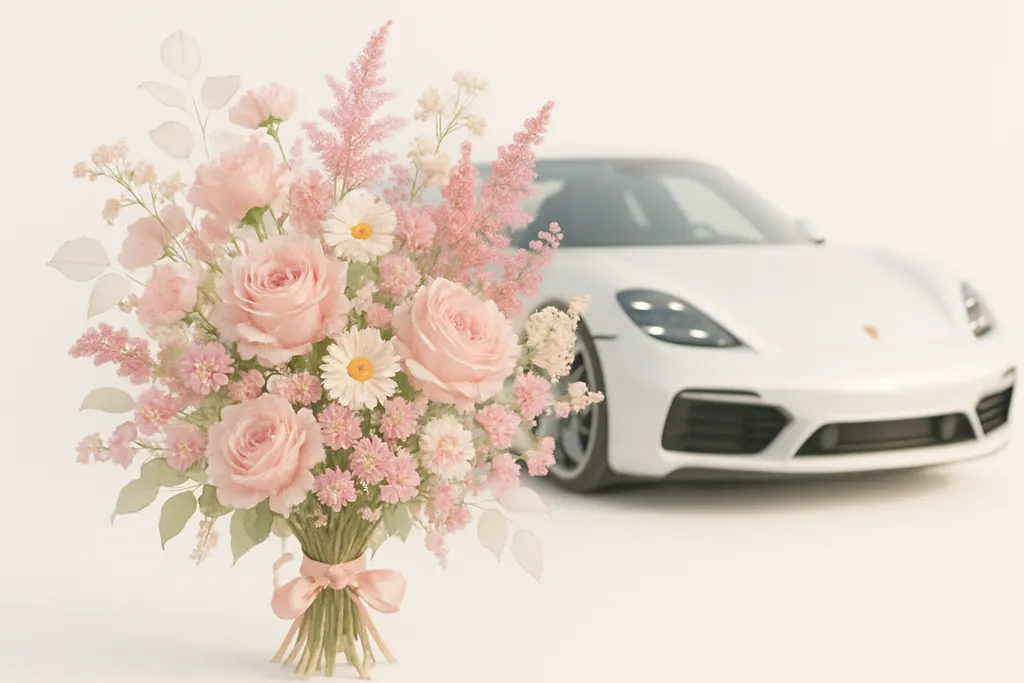 buchet de flori Sfânta Maria
