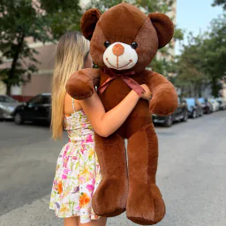 Urs de plus gigant Maro Inchis 100cm